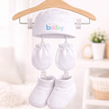 Baby Cap Mittens Socks Set 0-3 Months | Soft Cotton Newborn Essentials