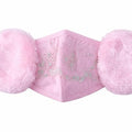 Girls Winter Face Mask with Earmuffs | Plush Warm Windproof Mask