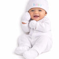 Baby Cap Mittens Socks Set 0-3 Months | Soft Cotton Newborn Essentials