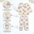 Complete 5-Piece Infant Clothing Set – Warm Winter Outfit for Babies