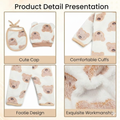 Adorable Baby Winter Cap and Bib – WooAttire Newborn Clothing Collection