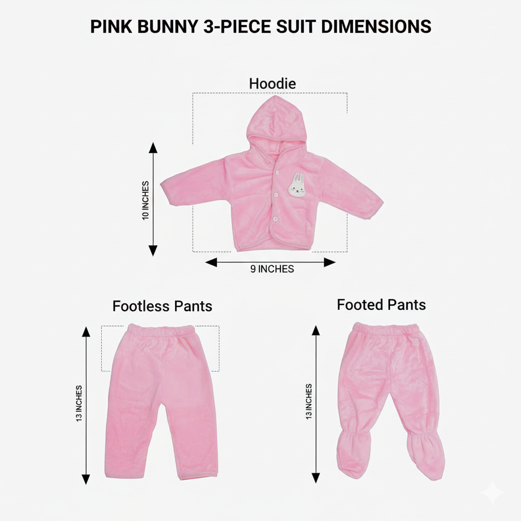 Closed-Toe Baby Pyjama with Hoodie – WooAttire Winter Wear