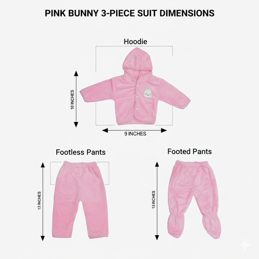 Closed-Toe Baby Pyjama with Hoodie – WooAttire Winter Wear