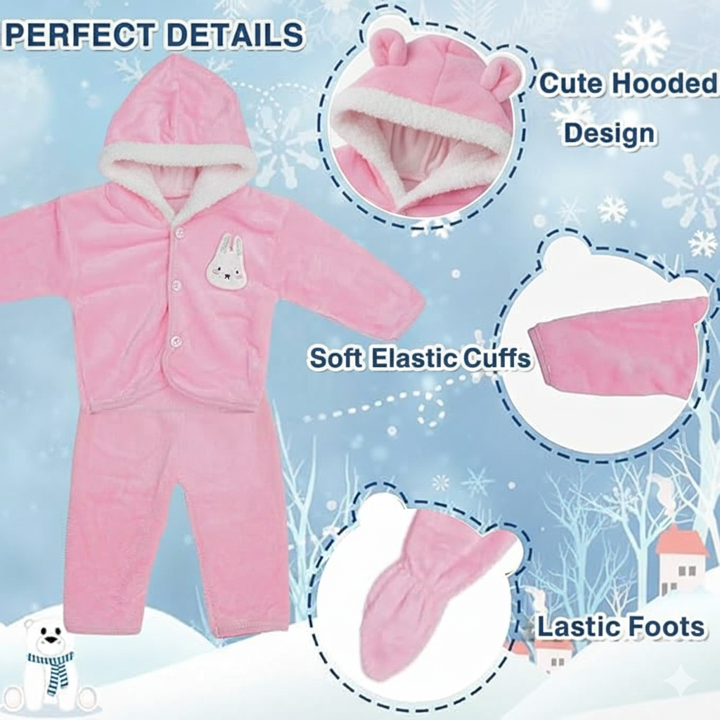 Warm & Cozy Baby Hoodie Outfit – WooAttire Infant Wear