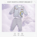 Infant winter outfit – fleece top and pants for baby boys and girls