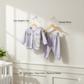 Soft fleece baby winter dress with full sleeves for newborns