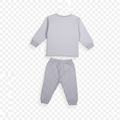 Stylish newborn baby dress set – fleece 2-piece winter wear