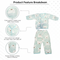 WooAttire Green Newborn Winter Dress – 5-Piece Unisex Baby Clothing