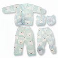 Warm and Comfortable Green Baby Winter Set for Newborn Boys & Girls