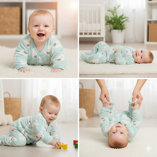 WooAttire 0–1 Month Green 5 Piece Winter Set – Full Baby Dress Collection