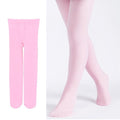 Pink tights displayed on a white background