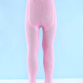 Pink tights on a light blue background