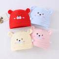 Cute Cartoon Baby Cap for Newborn Baby Boys & Girls | Soft Cotton Infant Beanie Hat Pack of 3