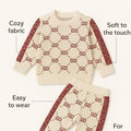 Cozy Brown Baby Winter Dress – WooAttire