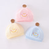 Cute Cartoon Baby Cap for Newborn Baby Boys & Girls | Soft Cotton Infant Beanie Hat Pack of 3