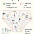 Stylish Women’s Panties with Stars, Moons & Clouds Pattern – WooAttire Cotton Lingerie