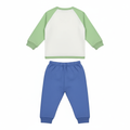 WooAttire Baby Winter Outfit 0–3 Months – Green & Blue 2-Piece Set
