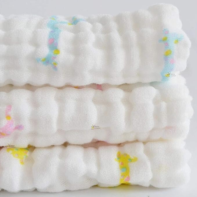 Lightweight 6-layer muslin baby blanket by WooAttire
