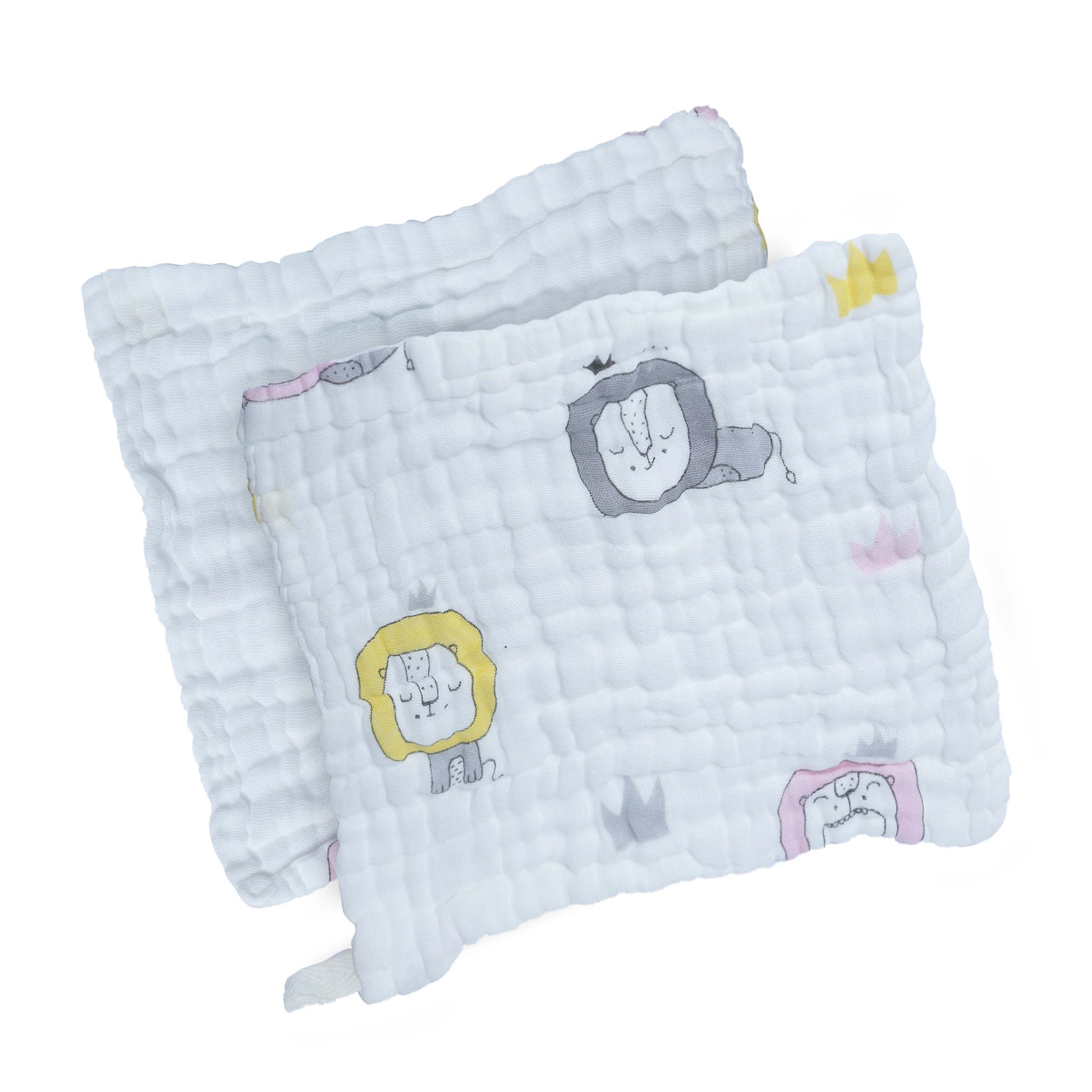 Stylish and Functional Muslin Cotton Wash Cloth Set – WooAttire Baby Essentials