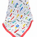 Soft Breathable Muslin Blanket for Newborns and Toddlers