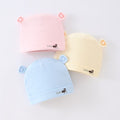 Cute Cartoon Baby Cap for Newborn Baby Boys & Girls | Soft Cotton Infant Beanie Hat Pack of 3