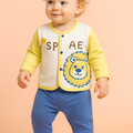 WooAttire Yellow 2-Piece Baby Winter Set 0–3 Months – Front View