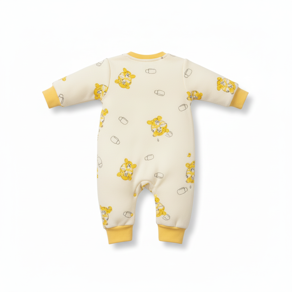 Front Snap Closure Baby Romper – Easy-to-Wear WooAttire Jumpsuit