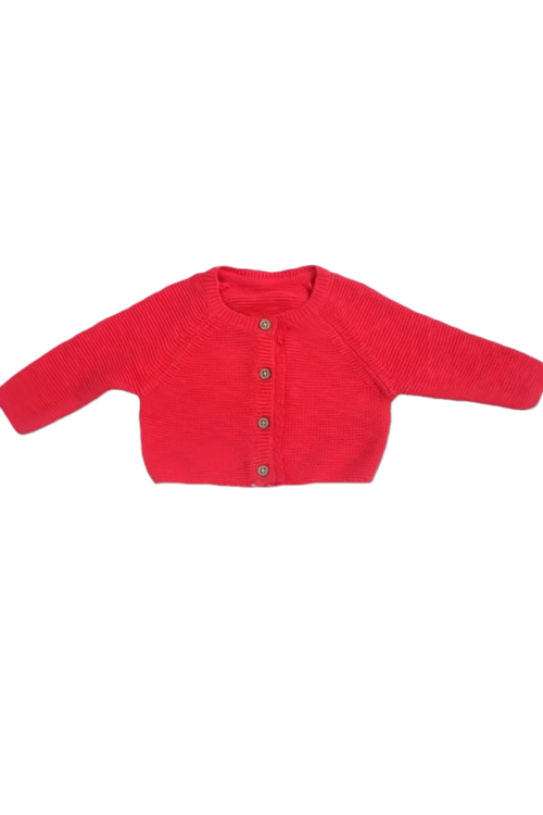 Cherry Button Knit Cardigan