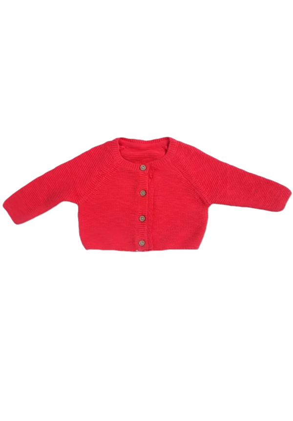 Cherry Button Knit Cardigan